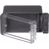 BOPLA B 140806 PC-V0-G 7024 sieninis korpusas, polikarbonatas, grafito pilkas (RAL 7024), 151 x 80 x 60 mm, IP65, UL 94 V-0