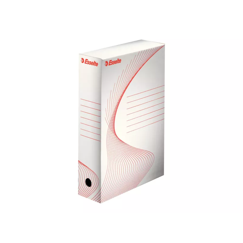 Leitz 128080 archyvinė dėžė balta, 80 mm nugarėlė, A4, 25 vnt. paketas