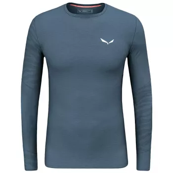 Salewa Cristallo Warm AMR ilgomis rankovėmis termo apatiniai marškiniai - Dark Denim, L