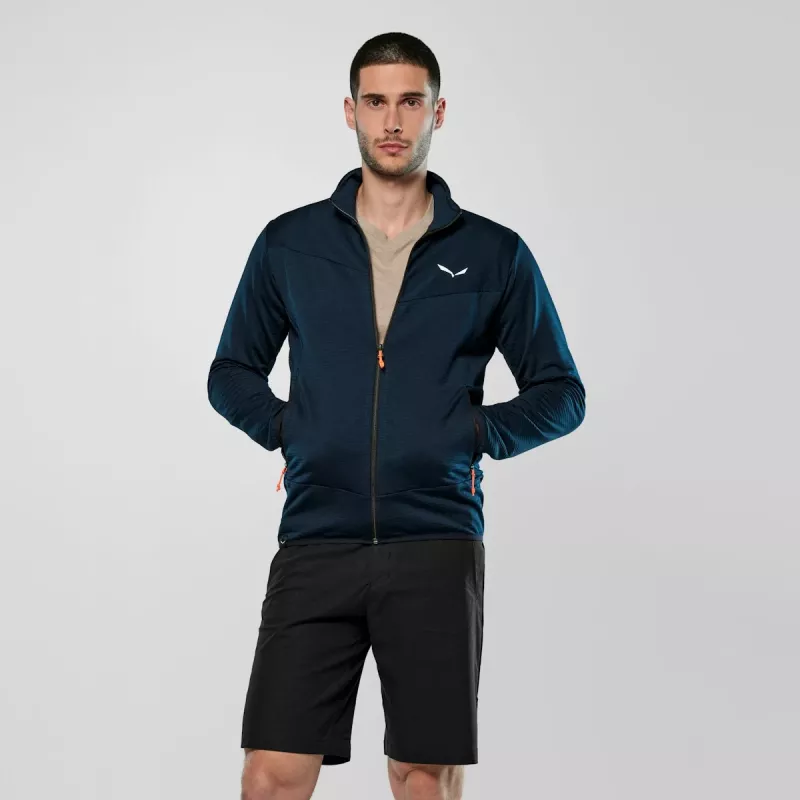 Salewa Puez Altavia vyriškas flisinis džemperis su gobtuvu Navy Blazer XXL (EU 54)