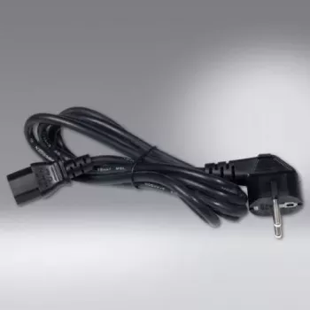 SCHÄFER IT SYSTEMS maitinimo kabelis IEC 60320 C13 į CEE 7/7 Schuko, 2 m, juodas 6763200