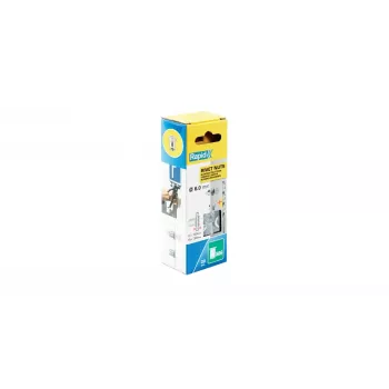 RAPID TOOLS aklinai įsukama kniedinė veržlė M6, plieninė, cinkuota, sukibimo diapazonas 0,5–3,0 mm, 100 vnt. (5000673)