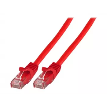 EFB K8110RT.5 Cat.5e U/UTP LSZH CCA komutacinis kabelis, RJ45, raudonas, 5m