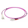 EFB Elektronik Duplex Jumper LC-SC 50/125µ OM4 LSZH Erika Violet plokščias dvigubas 3x5mm 7,5m O0323FT.7,5