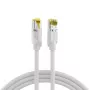 EFB-Elektronik Cat.6A S/FTP LSZH komutacinis kabelis, RJ45, baltas, 0,25 m K8560WS.0,25