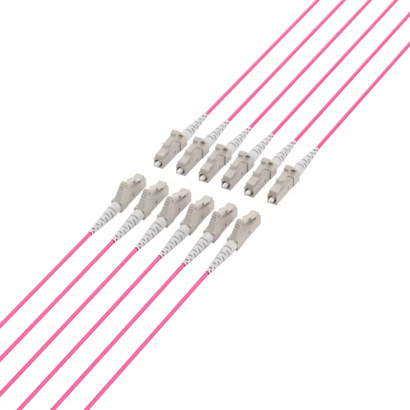 EFB Elektronik magistralinis kabelis U-DQ ZN BH OM4 12G 1x12 LC-LC 70m Dca LSZH O8342S70OM4