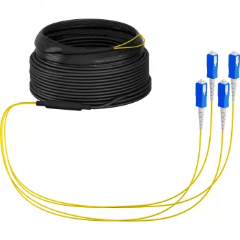 EFB Elektronik Trunkkabel U-DQ ZN BH OS2 4E 1x4 SC-SC 20m Dca LSZH šviesolaidinis kabelis - 20 m O8301S20OS2