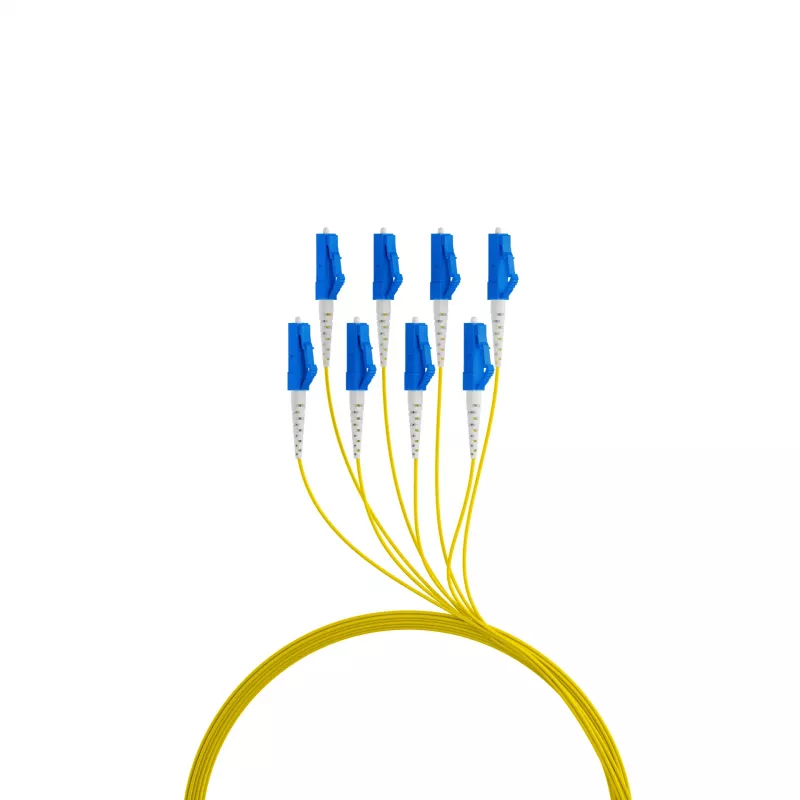 EFB Elektronik magistralinis optinis kabelis U-DQ ZN BH OS2 8E 1x8 LC-LC 160m Dca LSZH O8322S160OS2