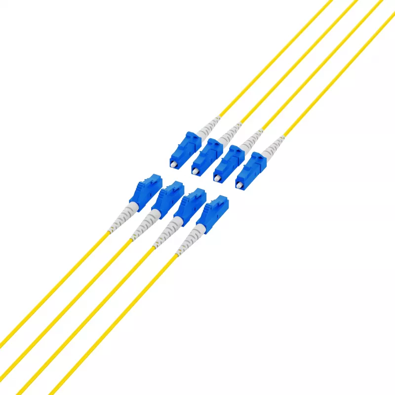 EFB Elektronik magistralinis optinis kabelis U-DQ ZN BH OS2 8E 1x8 LC-LC 160m Dca LSZH O8322S160OS2