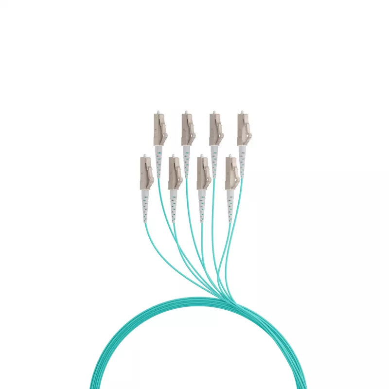 EFB Elektronik magistralinis kabelis U-DQ ZN BH OM3 8G 1x8 LC-LC 130m Dca LSZH - 130 m O8322S130OM3