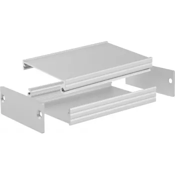 Bopla Filotec F 524-50 aliuminio profilio korpusas 55,3 x 24,4 x 50 mm, anoduotas 97153050.H