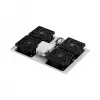 EFB Elektronik PEL-LFD04ET.GR 4 ventiliatorių stogo aušinimo įrenginys 19 inch spintoms, 1080 m³/h, pilkas