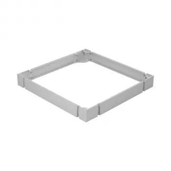 EFB Elektronik cokolis 600x600 mm tinklo spintoms, pilkas PEL-SOK66VV.GR