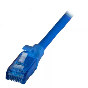 EFB-Elektronik RJ45 tinklo kabelis Cat.6A U/UTP LSZH Premium 500MHz mėlynas 15m K8109BL.15