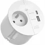 Bachmann LOOP IN CHARGE 1xUTE 1xUSB A/C 22W 1xKBD 0.2m balta (938.304)