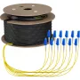 EFB Elektronik magistralinis kabelis U-DQ ZN BH OS2 12E 1x12 LC-LC 90m Dca LSZH O8342S90OS2