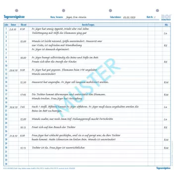 BOI Daily Events (A+S) dienoraščio formos, A4, 50 lapų 9206-00328