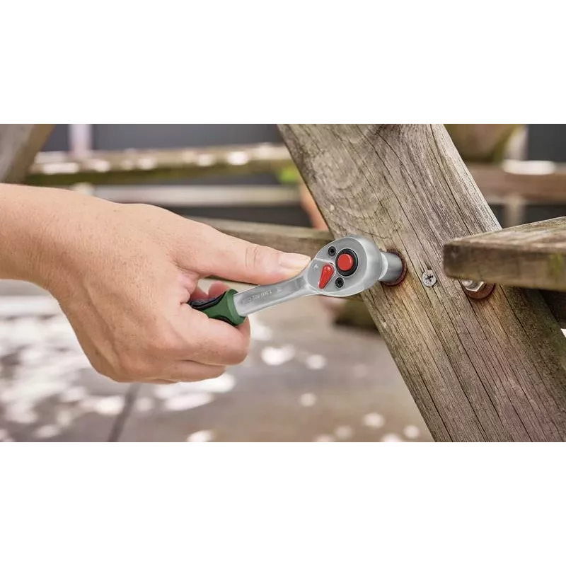 Bosch 1600A032VA 1/4 colio profesionalus reketas su ergonomiška rankena