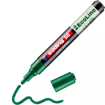 Edding 50 EcoLine dažų markeris žalias 2-3 mm 4-50-004