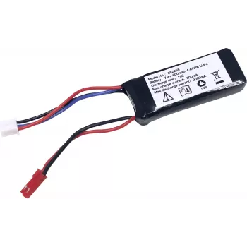 Reely 7,4 V 600 mAh 2S LiPo Stick Baterijos Paketas su BEC Jungtimi (15C) 1614803