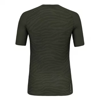 Salewa Cristallo Warm Amr marškinėliai Dark Olive L
