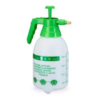 Relaxdays 2 dalių rinkinys 500 ml plastikiniai purškikliai su reguliuojamu antgaliu, permatomi su baltais purkštukais, valymui, augalams, plaukų priežiūrai 10030042_0