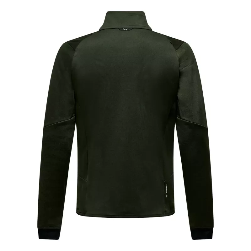 Salewa Sella Crevasse Jacket vyriška flisinė striukė - Dark Olive, M dydis
