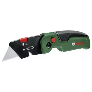 Bosch 1600A032V7 sulankstomas peilis su nerūdijančio plieno ašmenimis ir aliuminio rankena
