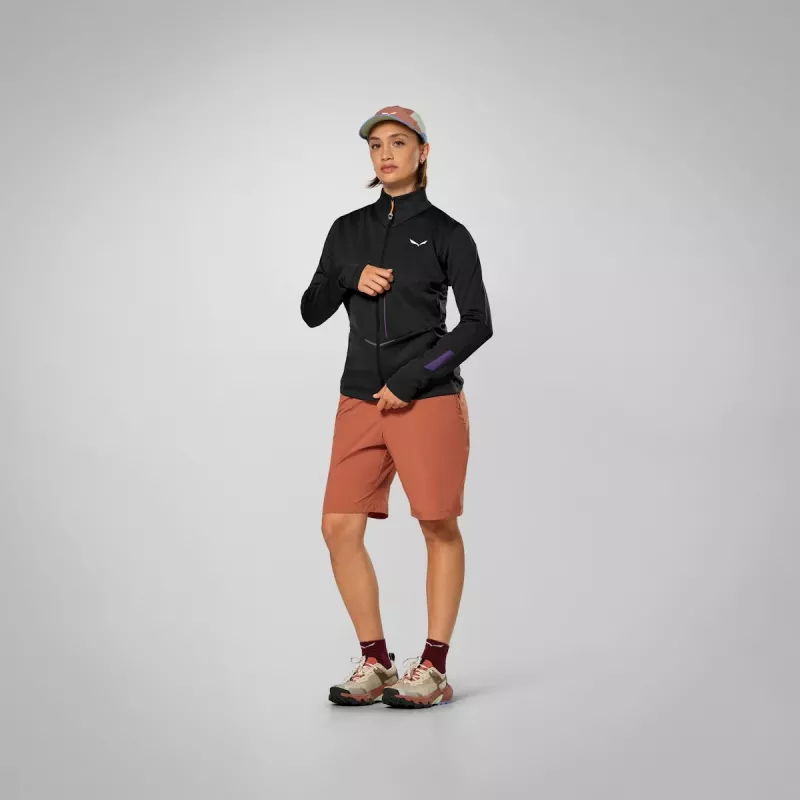 Salewa Pedroc PL 3 moteriškas flisas - Black Out XXS