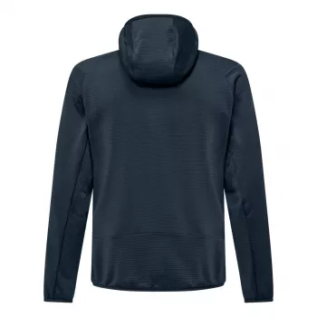 Salewa Puez Altavia PL vyriška fleecinė striukė su gobtuvu, mėlyna (Blueberry), M dydis