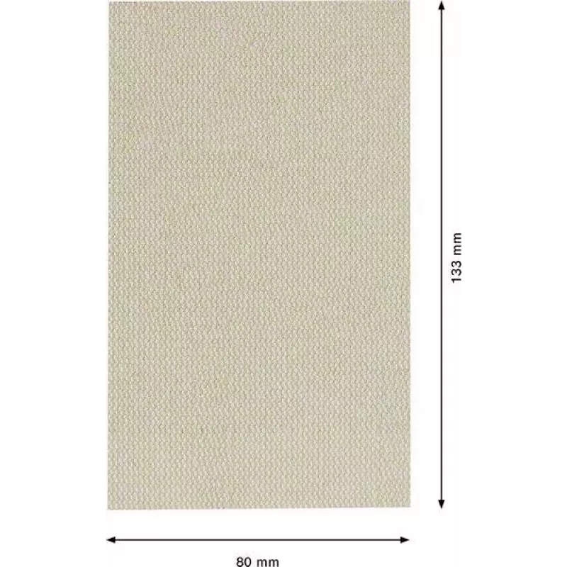 Bosch Expert M480 Net šlifavimo tinklelis orbitiniams šlifuokliams, 180 grūdėtumo, 133 mm x 80 mm, 50 vnt. paketas 2608901633