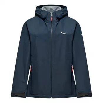 Salewa Puez Aqua 4 PTX 2.5L striukė moterims - Navy Blazer - 36 (S)