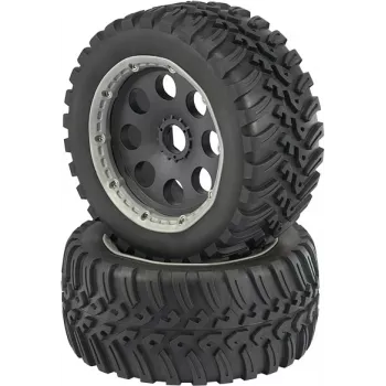 Reely 1:6 Buggy komplektinis ratas V-Block 6 stipinų juodas 1 vnt. (RE-6478860)