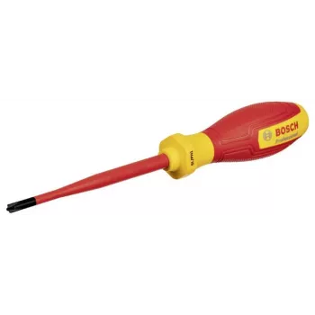 Bosch VDE izoliuotas atsuktuvas PlusMinus SL/PH1 x 100 mm Professional raudonas/geltonas (1600A02ND4)