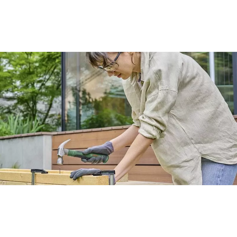 Bosch Professional vinių traukimo plaktukas 340 g su magnetiniu vinių laikikliu ir antivibracine rankena (1600A02W7X)
