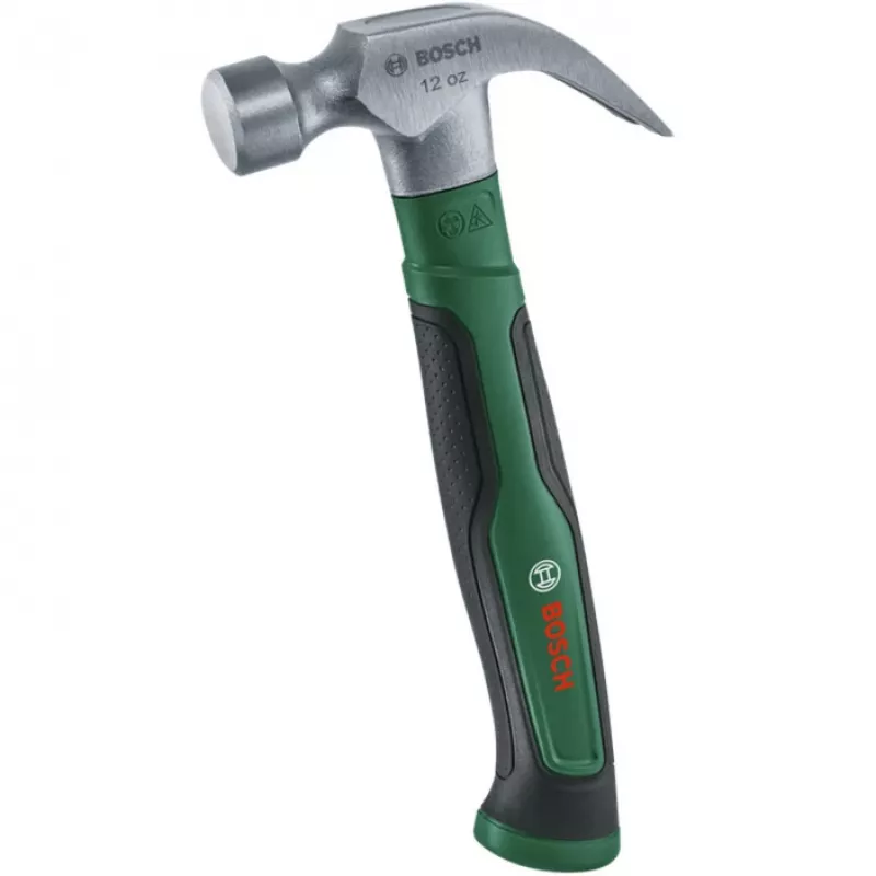 Bosch Professional vinių traukimo plaktukas 340 g su magnetiniu vinių laikikliu ir antivibracine rankena (1600A02W7X)