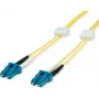 EasyLan šviesolaidinis patch laidas LC Single-Mode Duplex OS2 9/125µm geltonas 3m LSD02200030