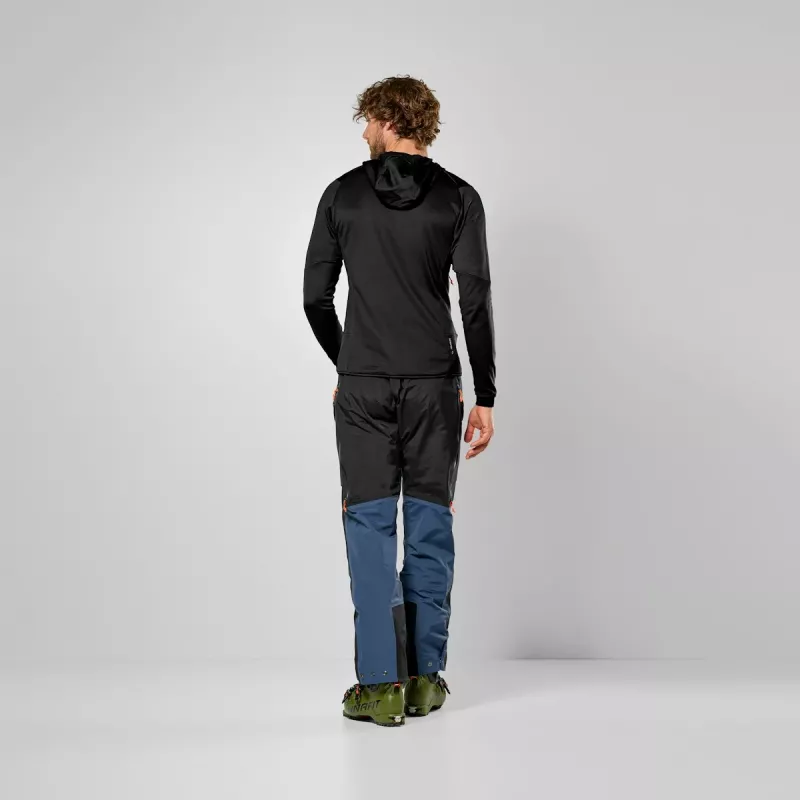 Salewa Sella Crevasse HD vyriška striukė su gobtuvu iš fliso - Black Out - L