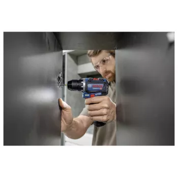 Bosch Professional 12 V 2 Ah bešepetėlinis akumuliatorinis perforatorius su 2 baterijomis ir įkrovikliu 0615A500CF