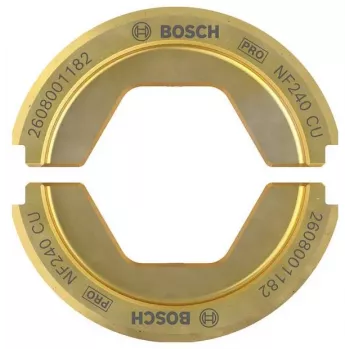 Bosch 2608001144 presavimo įdėklas vamzdelinėms kabelių antgaliams ir jungtims, 240 mm², šešiakampis profilis