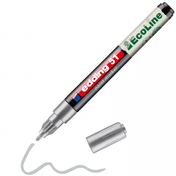 Edding 51 EcoLine dažymo markeris sidabrinis 1-2 mm 4-51-054