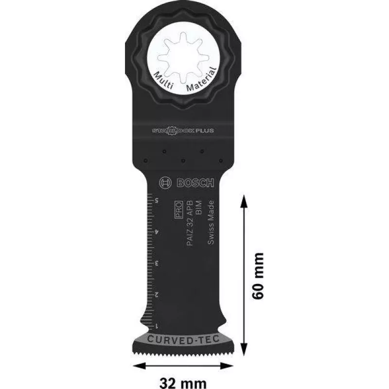 Bosch PRO PAIZ 32 APB įpjovimo diskinis pjūklas 32x60 mm StarlockPlus Bi-Metal 2608669130