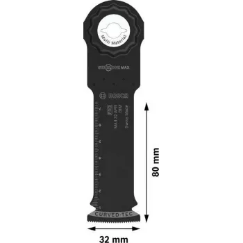 Bosch Bimetall Multimesser 32 mm StarlockPlus pjovimo peilis 2608669133