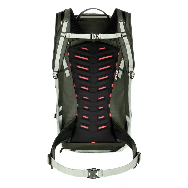 Salewa Puez 32+5L kuprinė – išplečiama alpinistinė trekingo kuprinė su Dry Back Contact