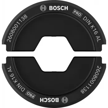 Bosch 2608001138 presavimo įdėklas vamzdelinėms kabelių antgaliams ir jungtims, 50 mm²