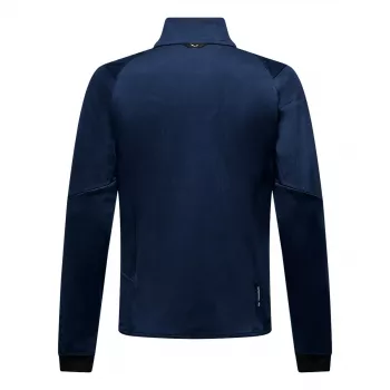 Salewa Sella Crevasse Sweatshirt Dark Denim L (EU 50) vyriškas pilno užtrauktuko Polarlite flisas