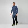 Salewa Sella Crevasse Sweatshirt Dark Denim L (EU 50) vyriškas pilno užtrauktuko Polarlite flisas