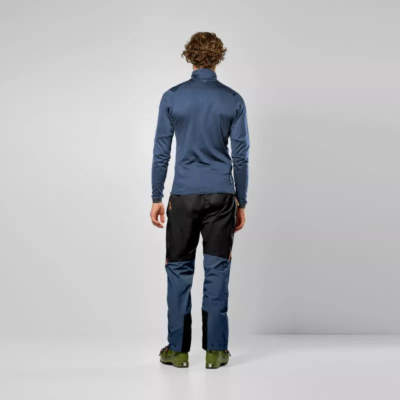 Salewa Sella Crevasse Sweatshirt Dark Denim L (EU 50) vyriškas pilno užtrauktuko Polarlite flisas