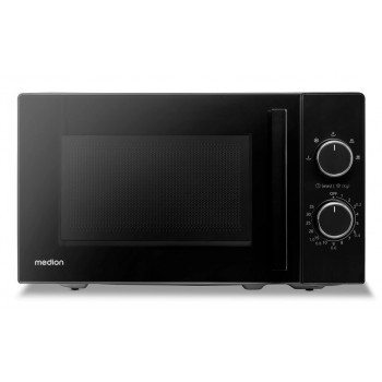Medion MD 12011 solo mikrobangų krosnelė 20 L 800 W juoda 50076270
