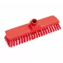 Haug Bürsten raudona plastikinė šluotos galva, 30 cm pločio (FC87201)